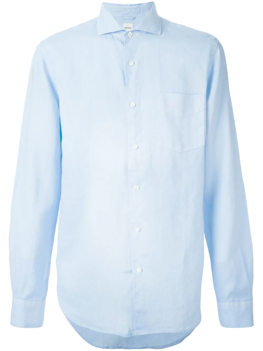 ASPESI spread collar shirt | Blue | Image 1