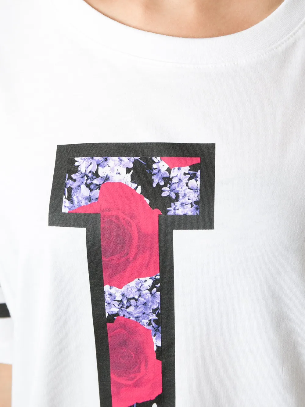 Nike varsity print T-shirt Wit