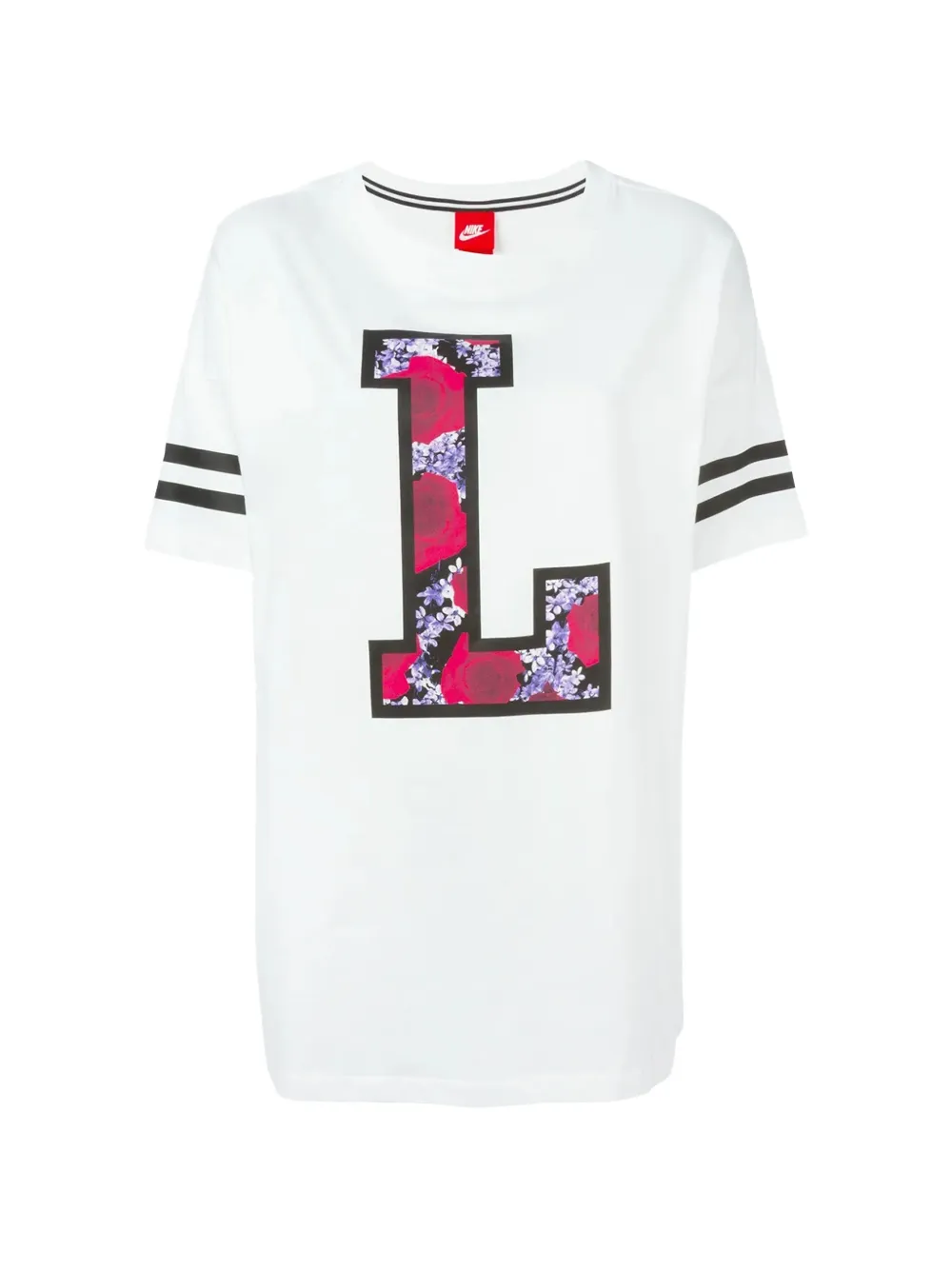 Nike varsity print T-shirt - Bianco
