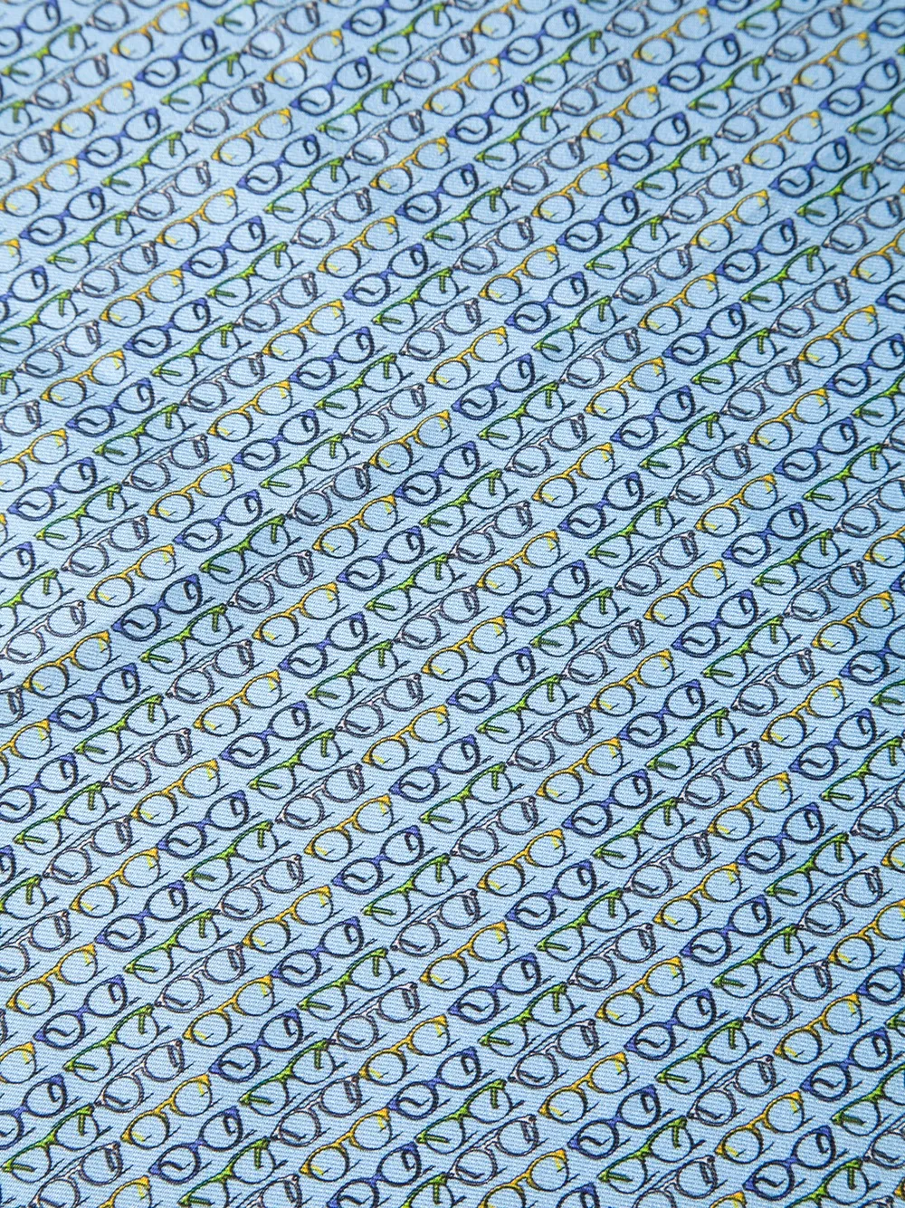 Glasses Print Pocket Square