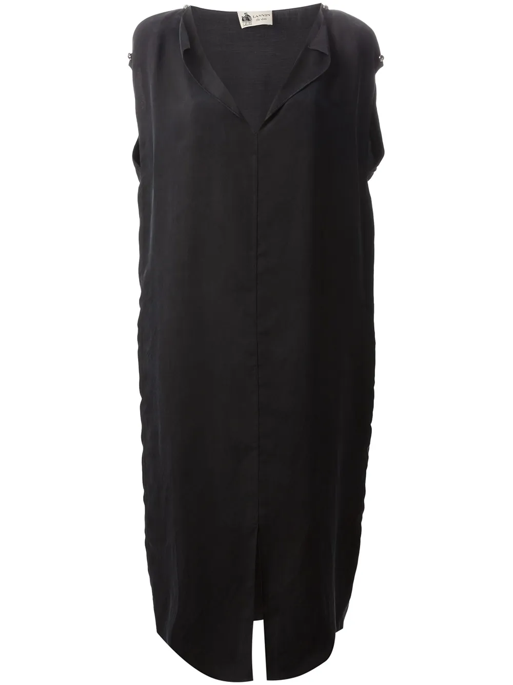Lanvin v-neck dress - Nero