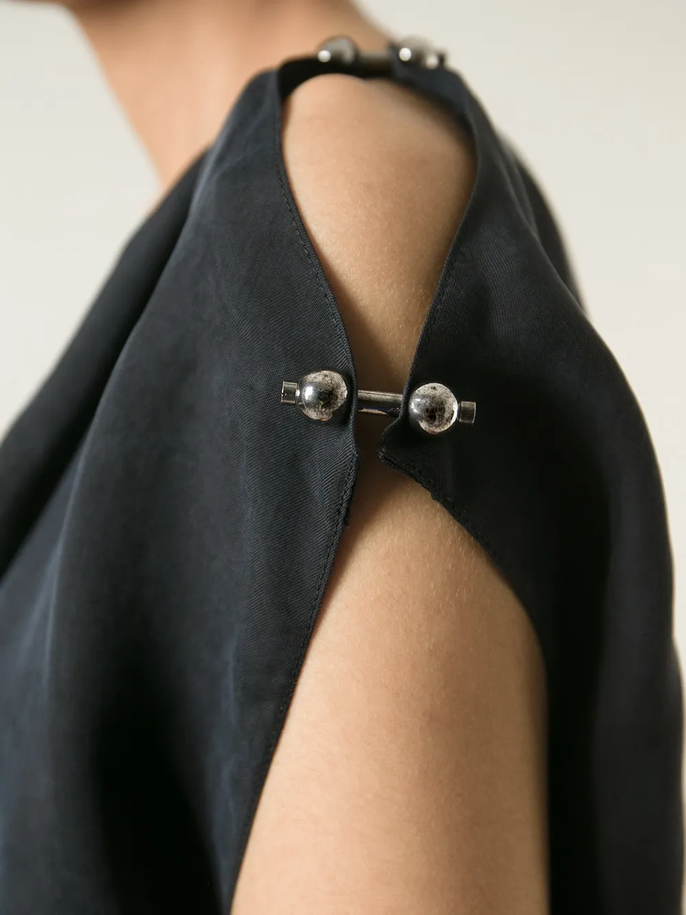 Lanvin v-neck dress Zwart