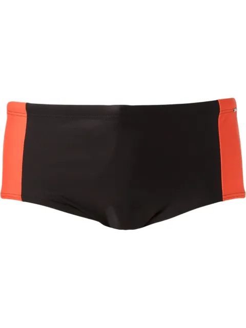 Amir Slama panelled swimming trunks