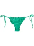 Amir Slama ruched bikini bottom - Green