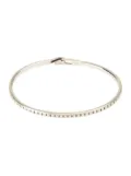WERKSTATT:MÜNCHEN patterned hook bangle - Metallic