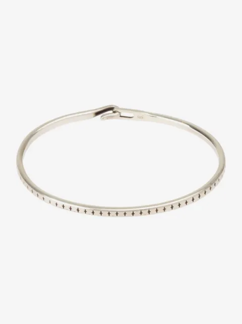 WERKSTATT:MÜNCHEN patterned hook bangle