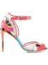 Fendi Applique Mesh Sandals - Farfetch