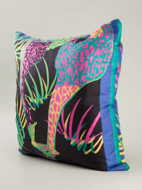 giraffe print cushion