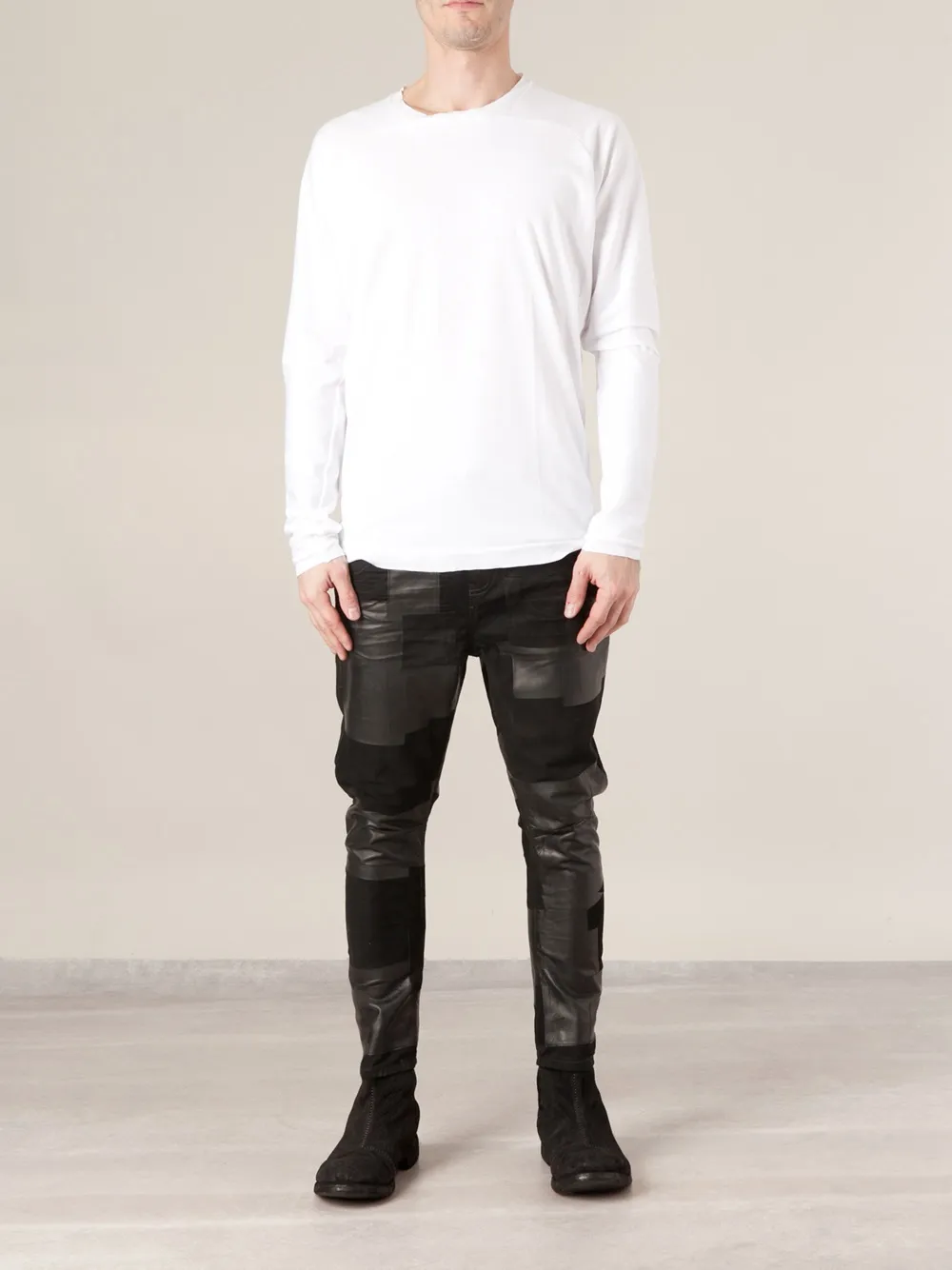 Leclaireur longsleeved T-shirt - Wit