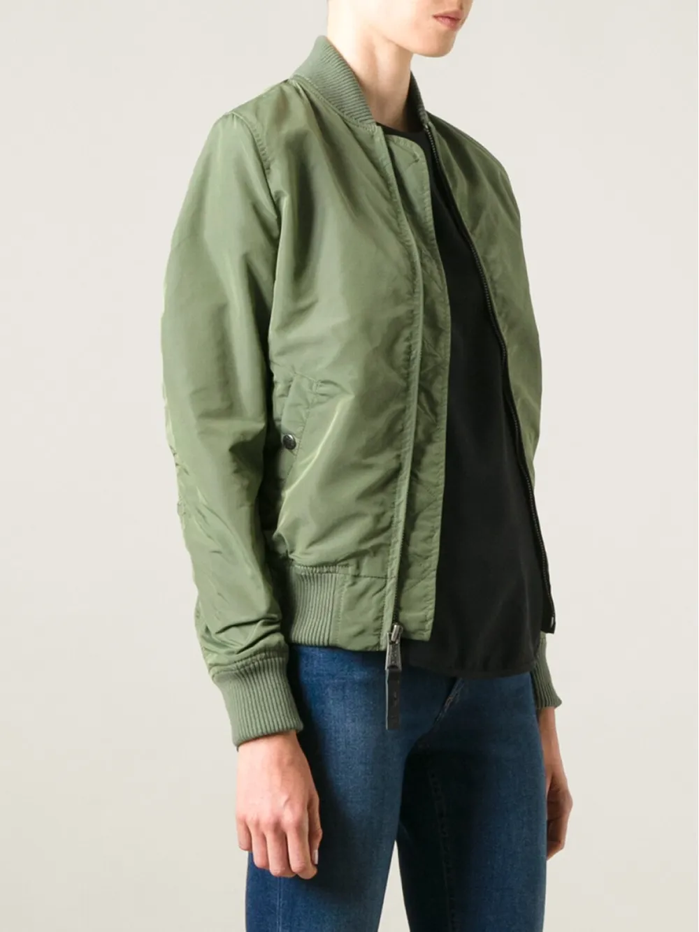 Alpha Industries bomber jacket Groen