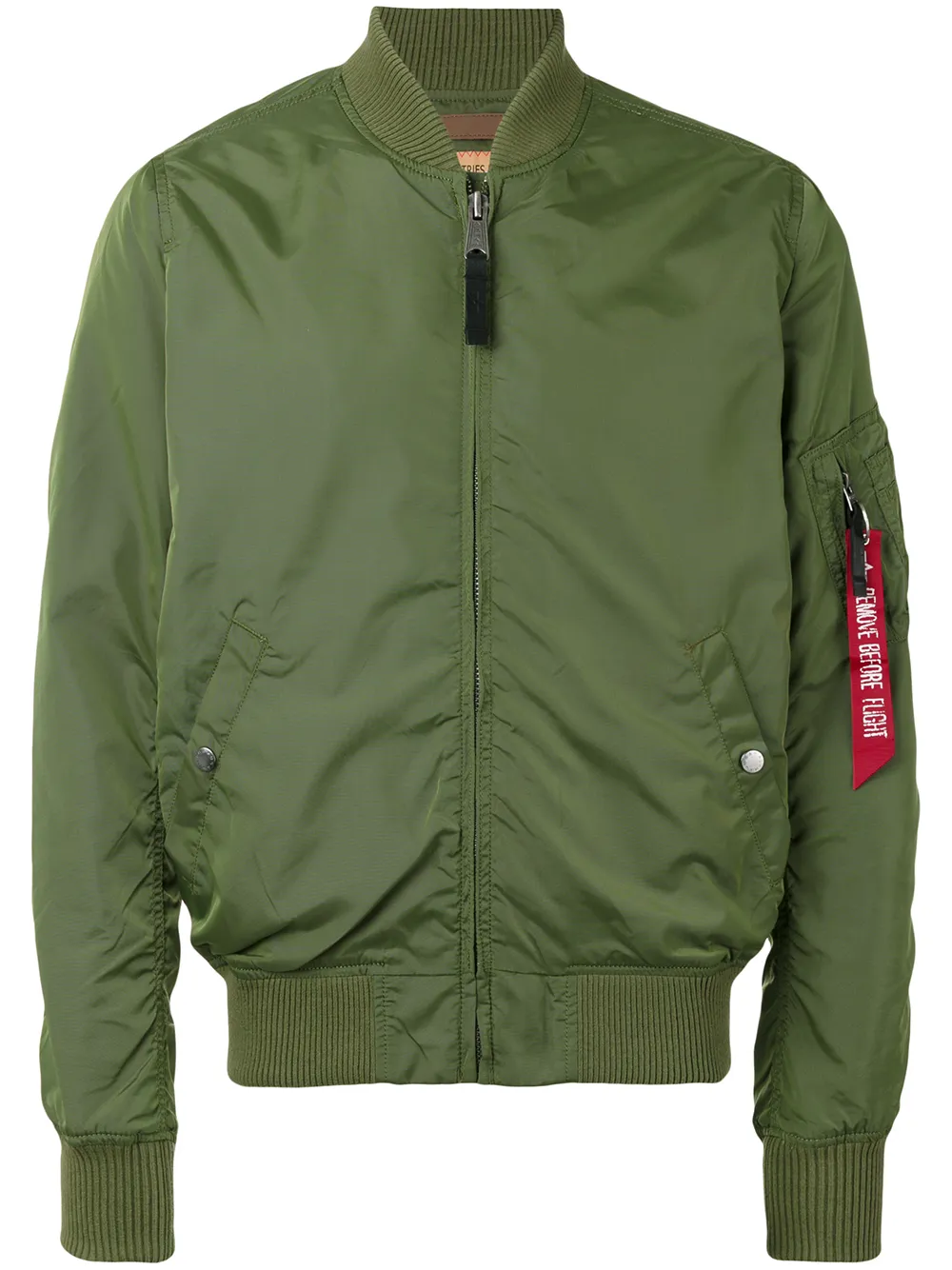 alpha industries veste bomber classique - vert