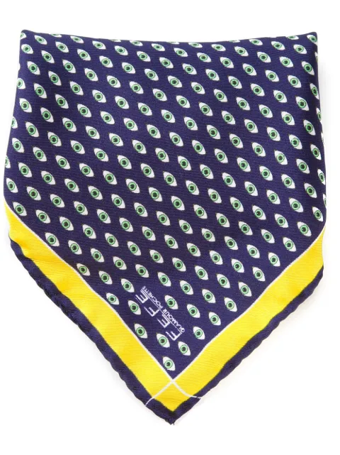 FeFè eye print pocket square