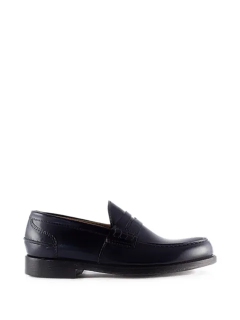 Green George classic penny loafers