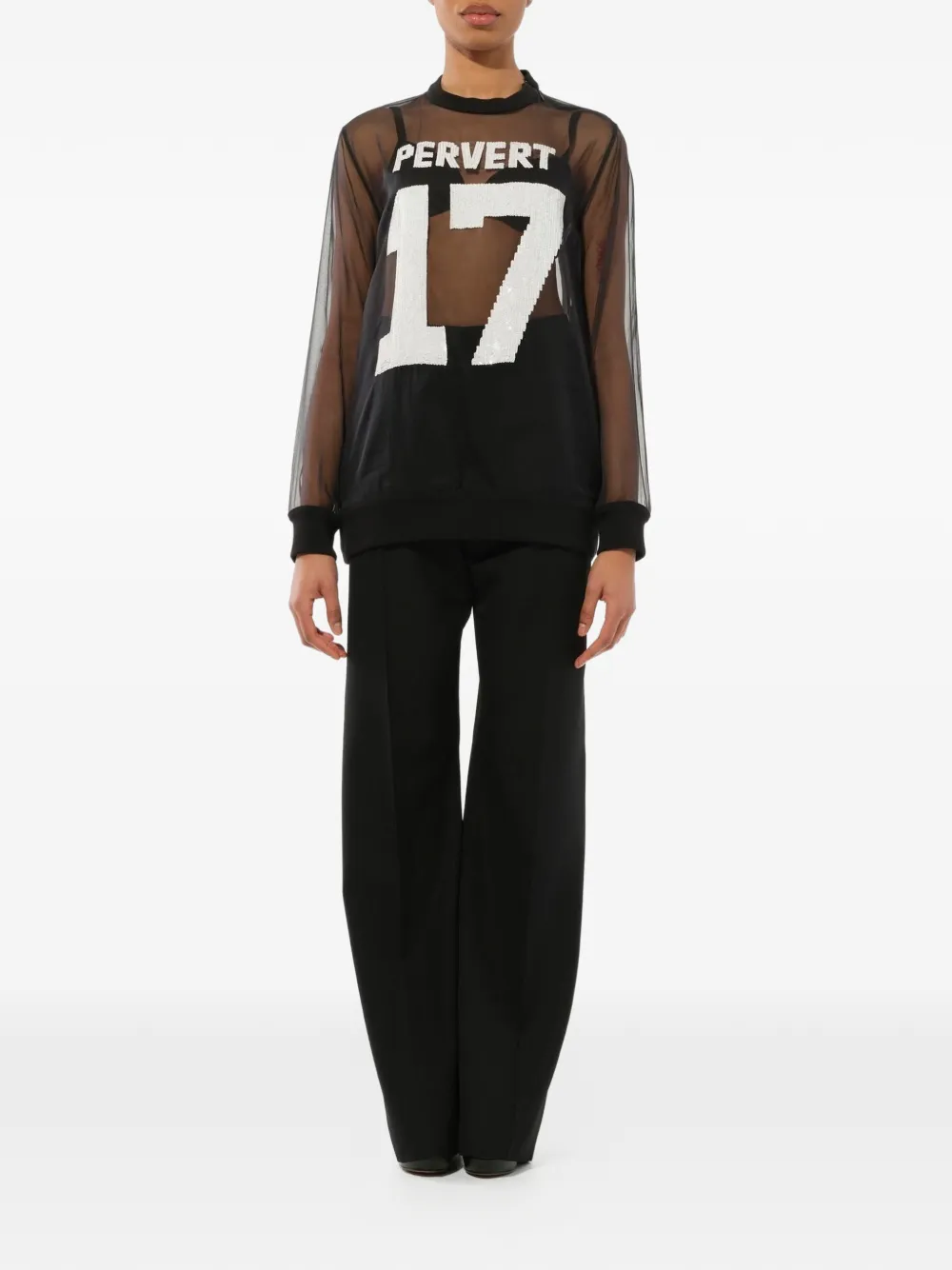  Givenchy Camiseta pervert 17 - Negro 