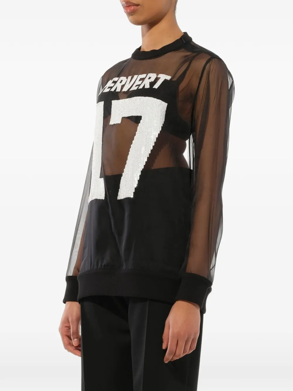  Givenchy Camiseta pervert 17 - Negro 