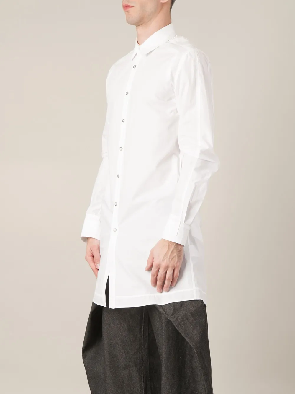 Anrealage Long Shirt In White