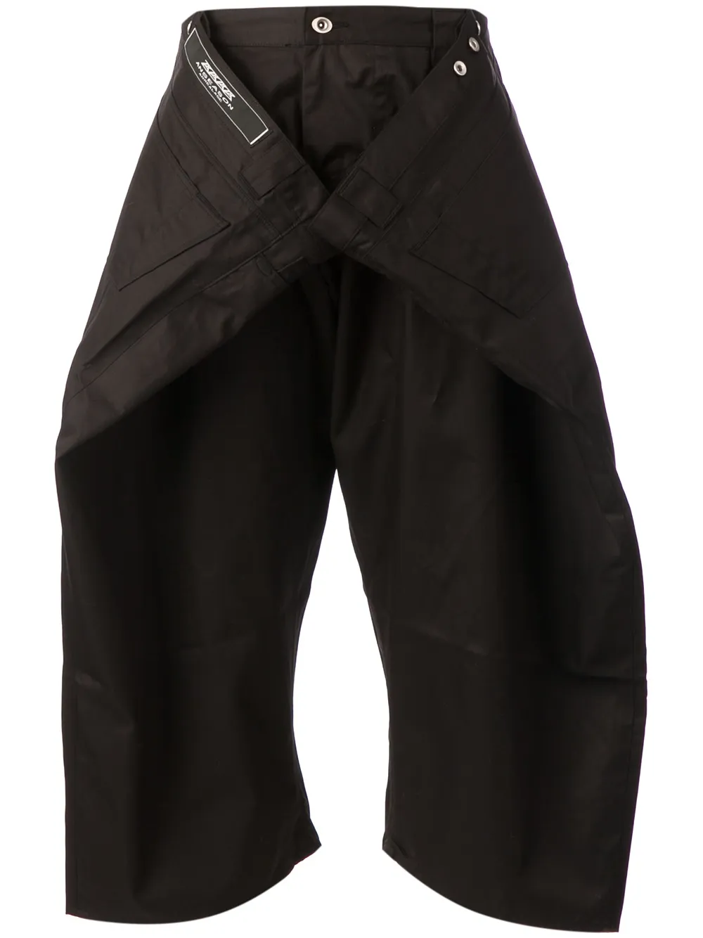 Anrealage front fold trousers | negro | Image 1
