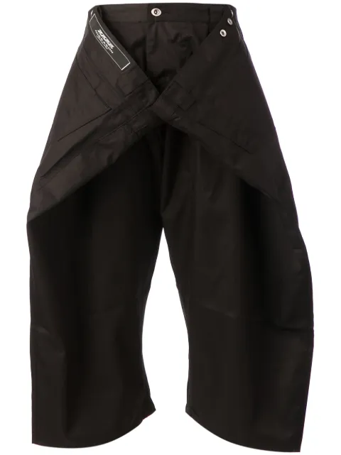 Anrealage front fold trousers