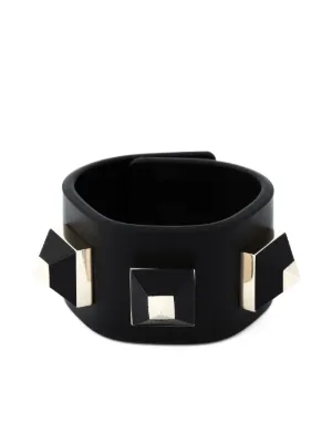 GIVENCHY黒レザー バングル 人気提案 バングル GIVENCHY ジバンシィ スタースタッズ