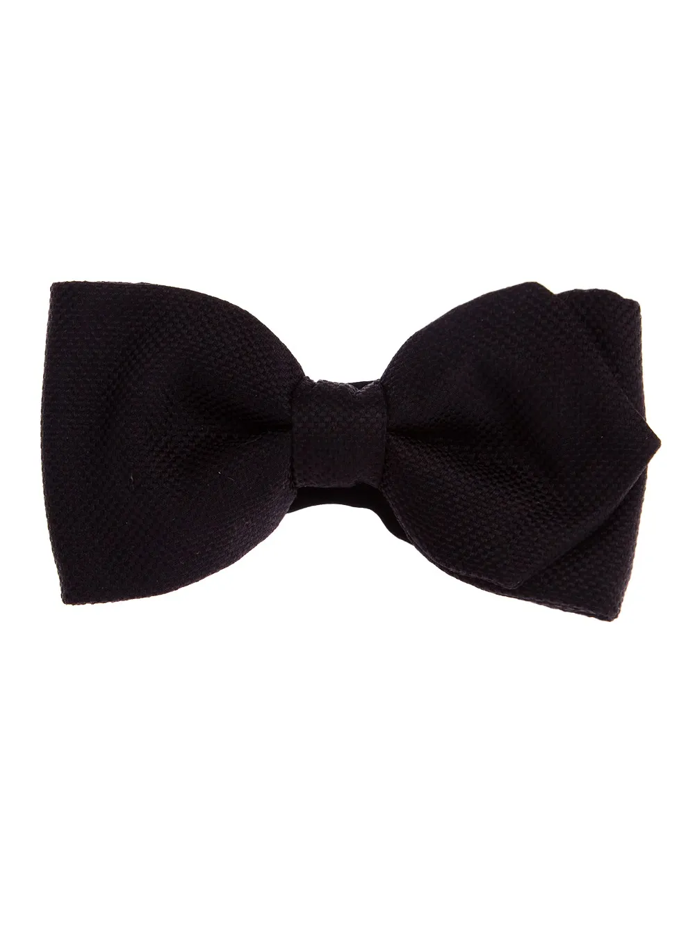 Maison F textured bow tie | Black | Image 1