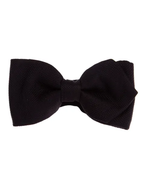 Maison F textured bow tie 