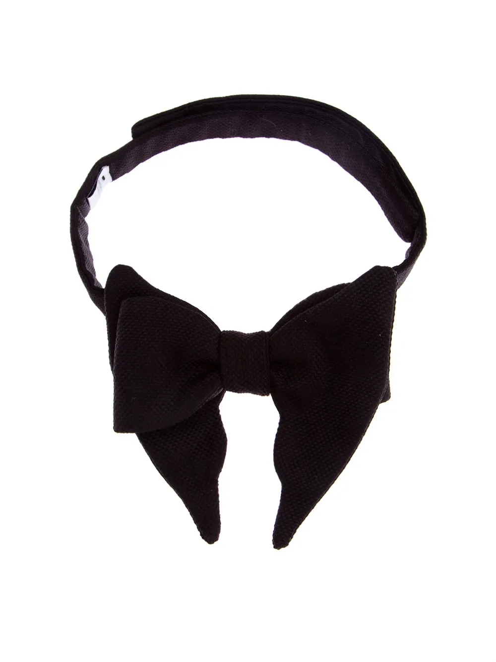 Maison F draped bow tie | Black | Image 1