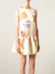 Au Jour Le Jour ice cream print flared dress