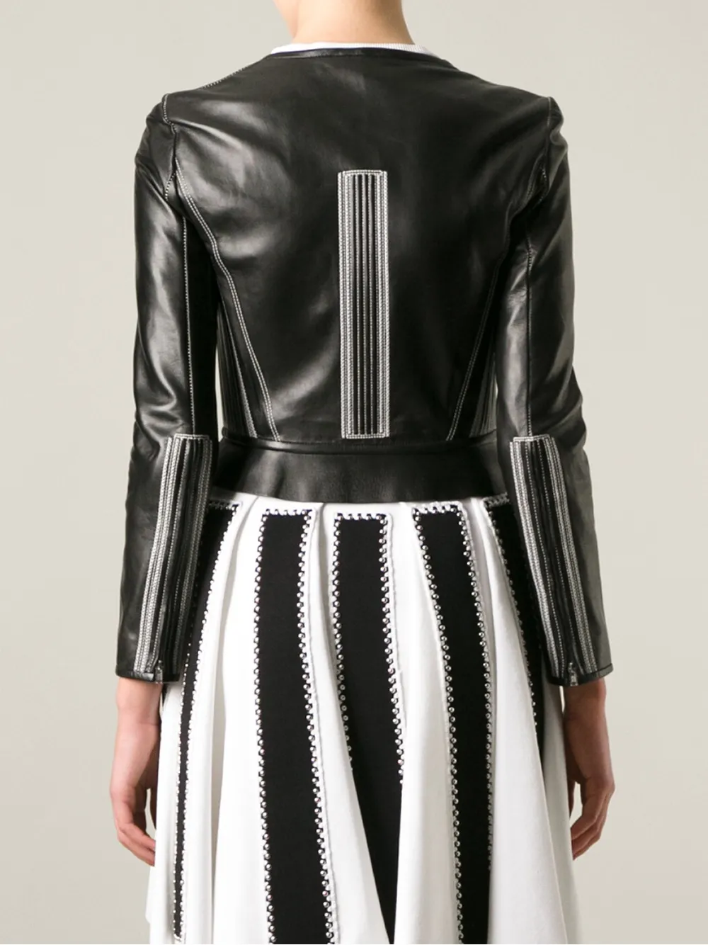 cropped corset jacket