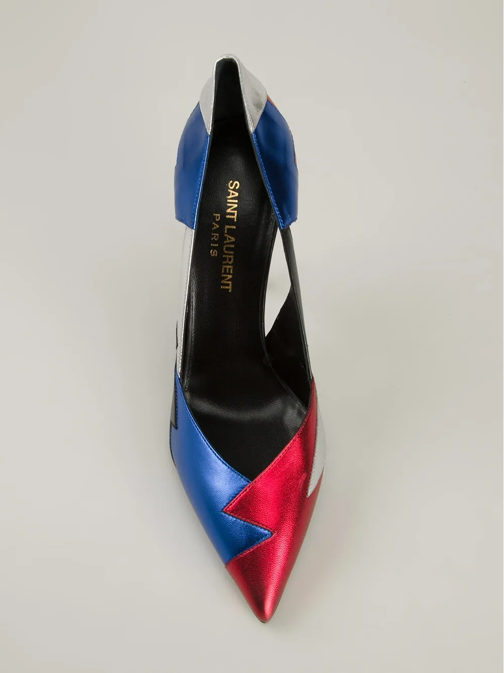 saint laurent logo pumps