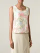 Jean Louis Scherrer Pre-Owned floral print tank top