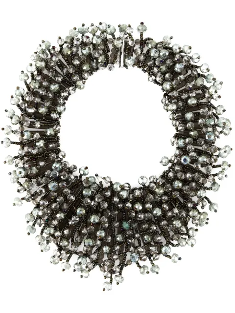 Night Market beaded floral necklace