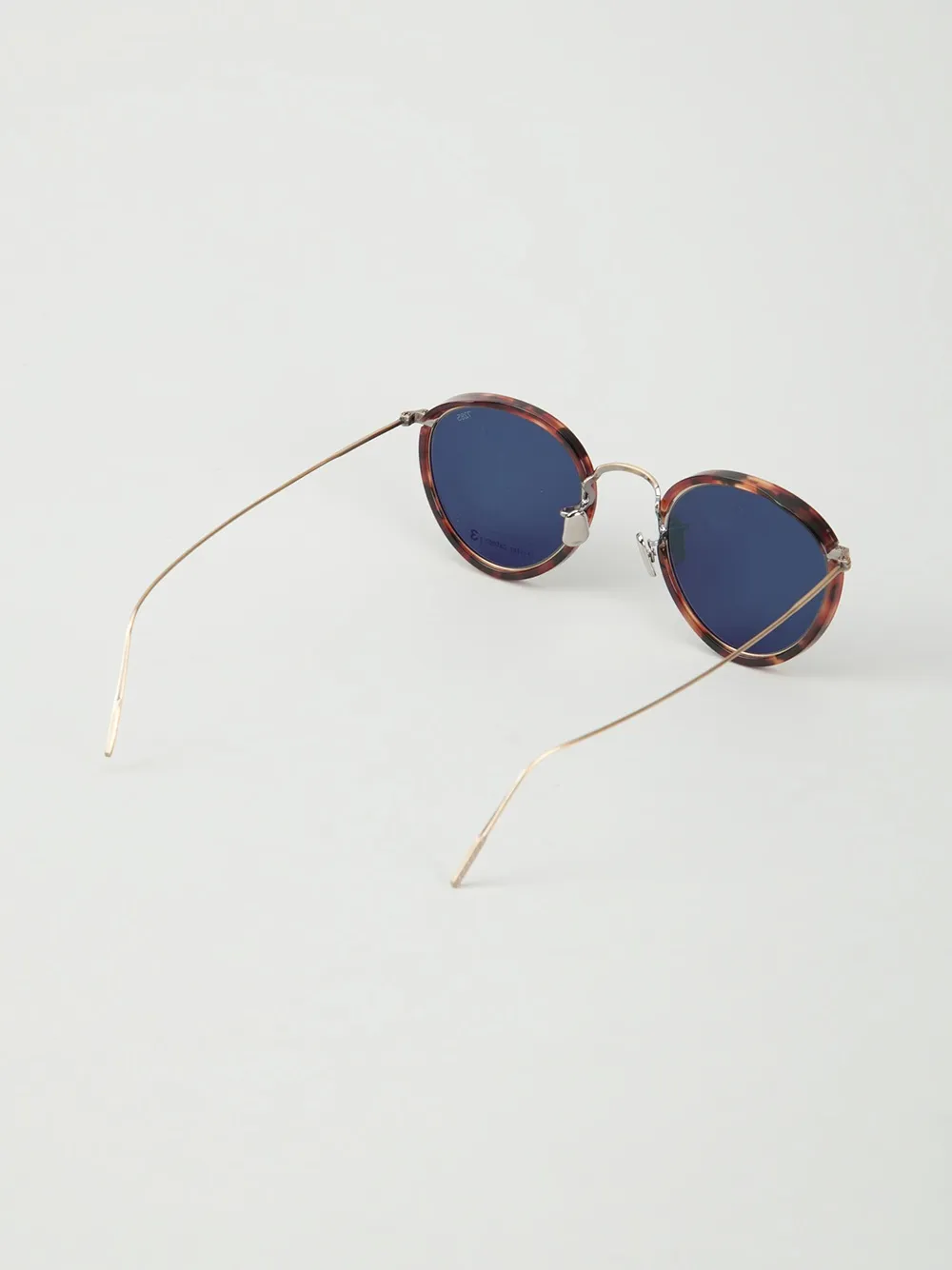 Eyevan7285 round tortoiseshell sunglasses - Bruin