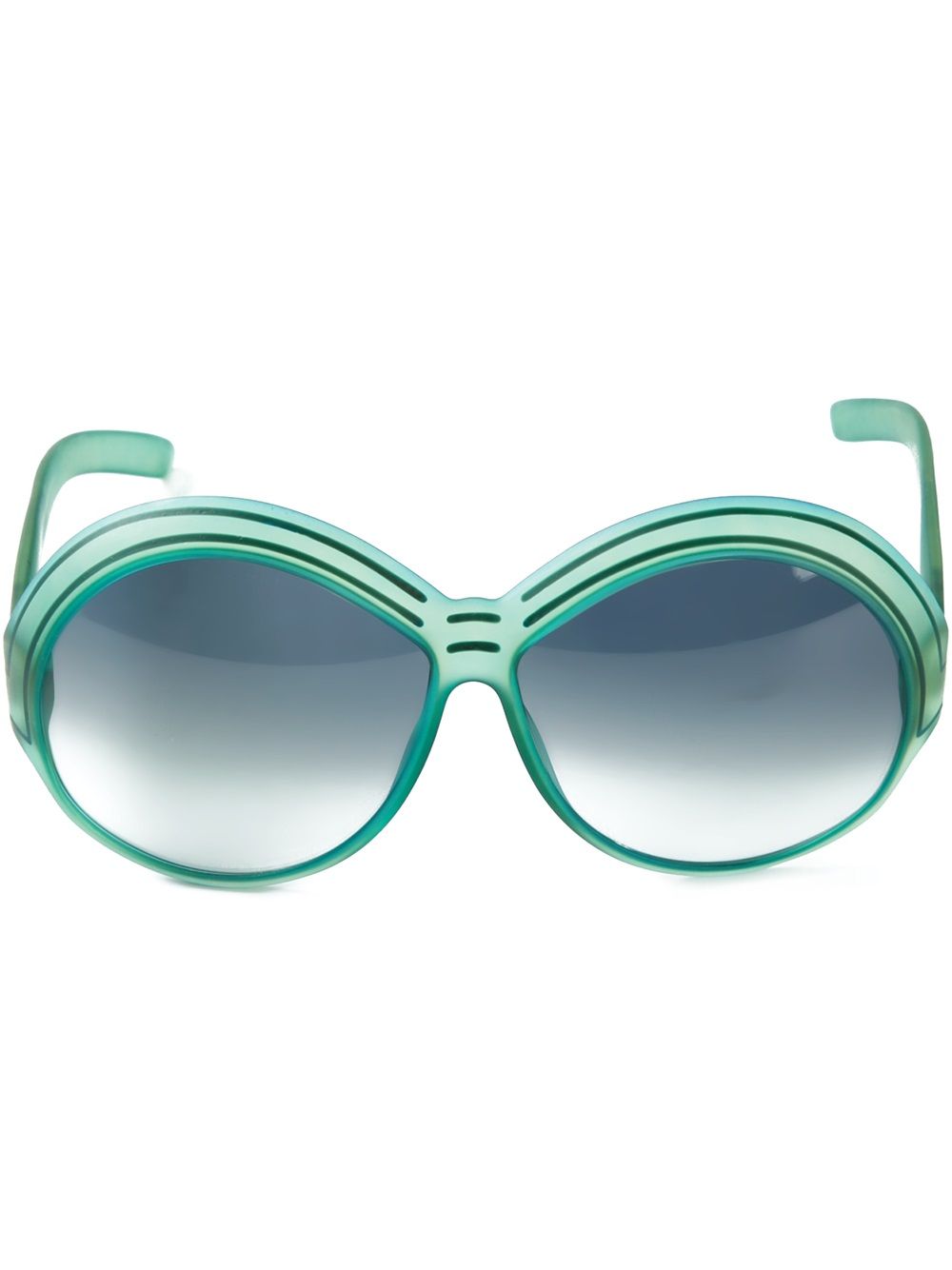 фото Christian Dior Pre-Owned солнцезащитные очки в круглой оправе