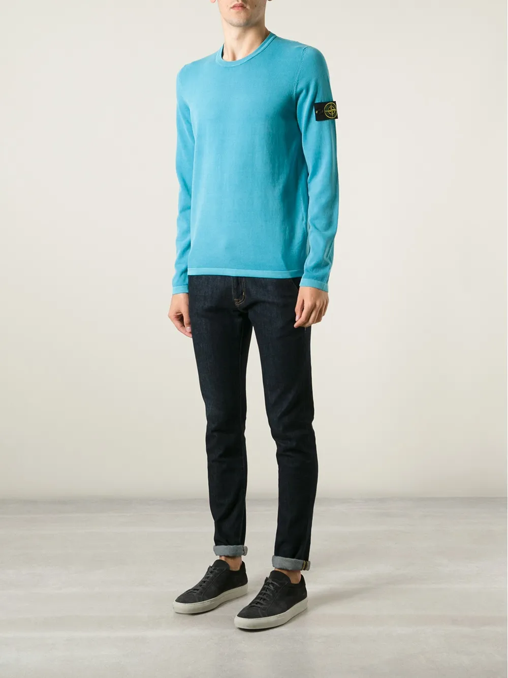 Stone Island crew neck sweater - Groen