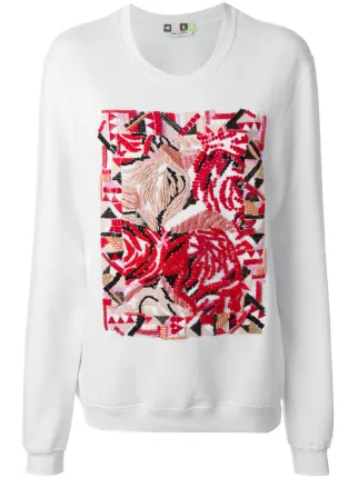 Sweat Farfetch Msgm À Perles Sequins Et 7xwavxTdq