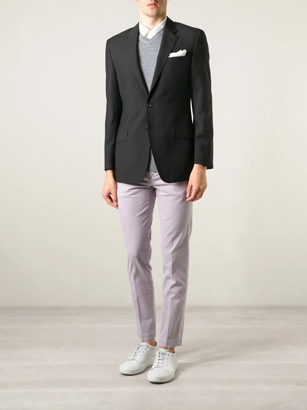 Pt01 slim chino trousers - Roze