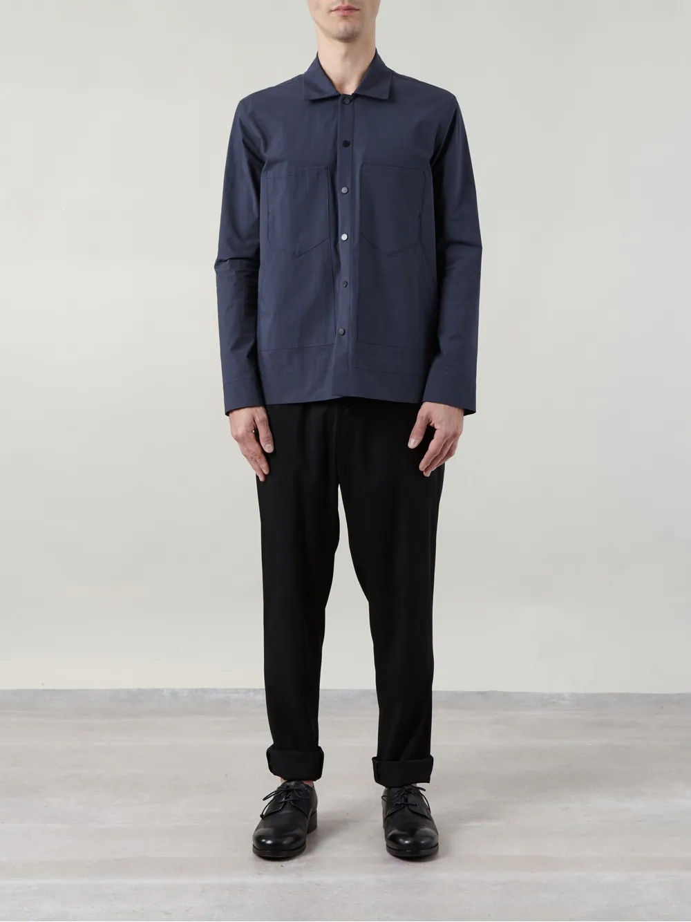 Leclaireur 'Shigoto' shirt - Blauw
