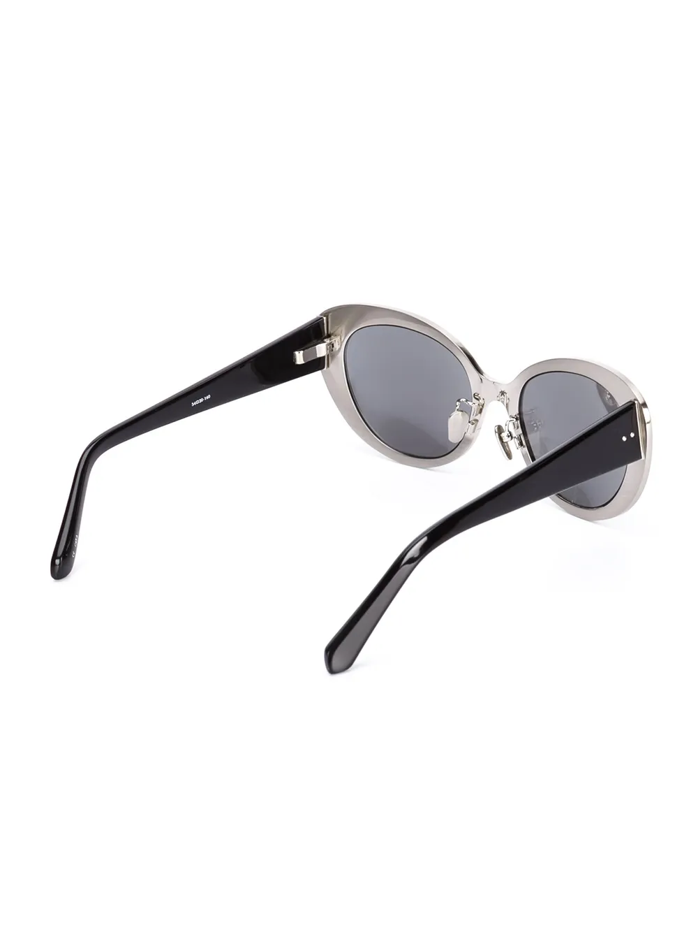 Linda Farrow cat eye sunglasses - Metallic