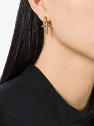 Givenchy Cross Earrings Farfetch Givenchy Cross Earrings