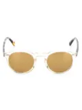 Oliver Peoples Oliver Peoples X Kitsuné 'Gregory Peck' sunglasses - Metallic