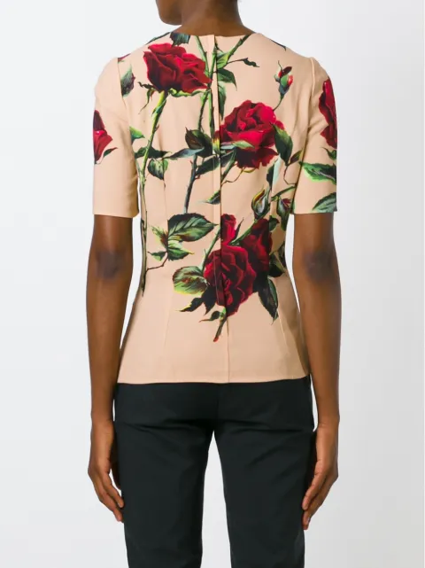 pink dolce and gabbana shirt