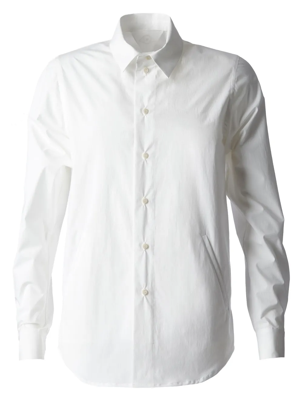 classic shirt with two inset pockets