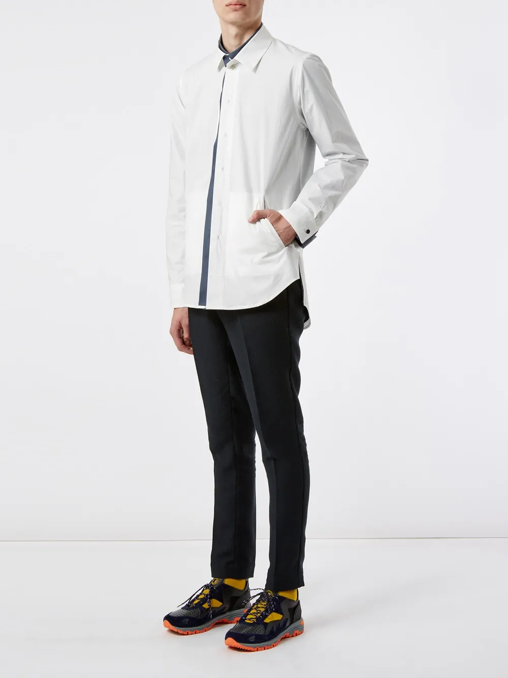 Leclaireur classic shirt with two inset pockets