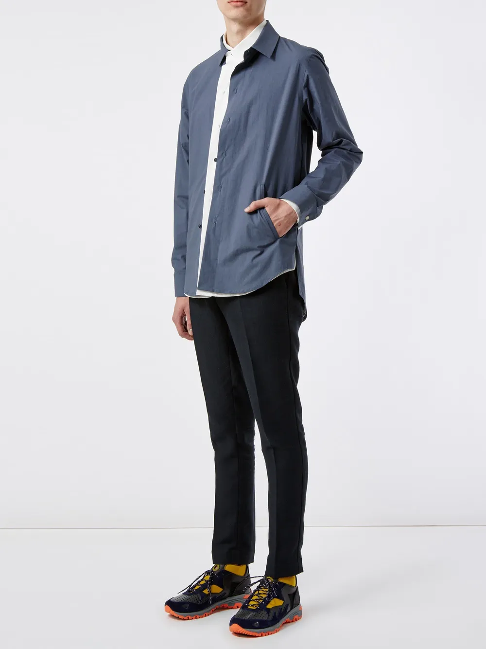 Leclaireur classic shirt - Grijs