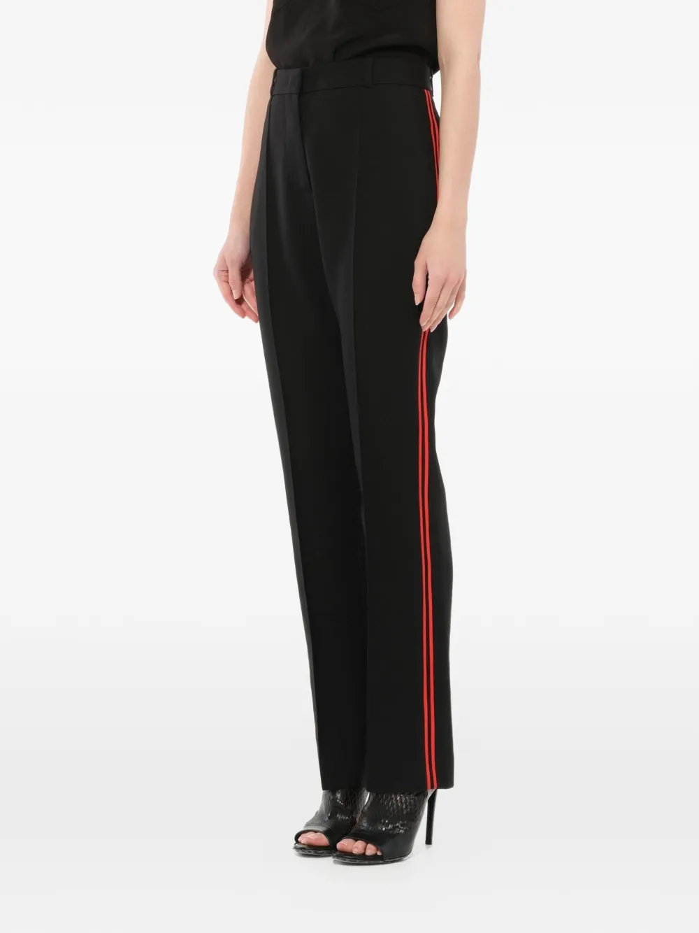  Givenchy Hose Mit Besatzstreifen An Den Seiten   Schwarz 