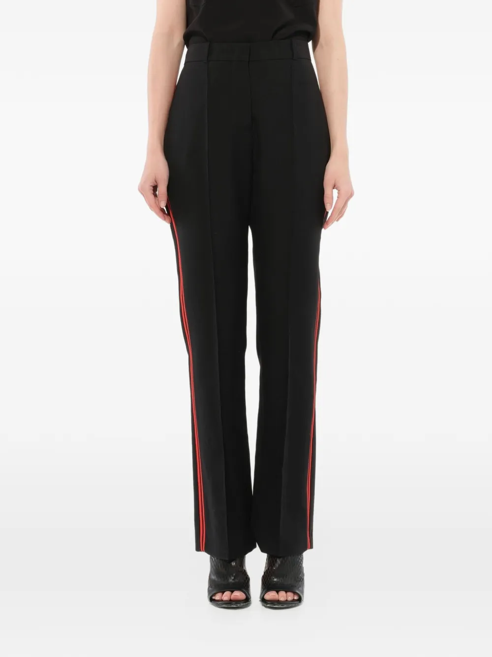 Givenchy striped applique trousers - Nero