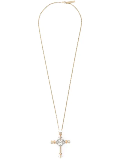 Givenchy crucifix pendant necklace