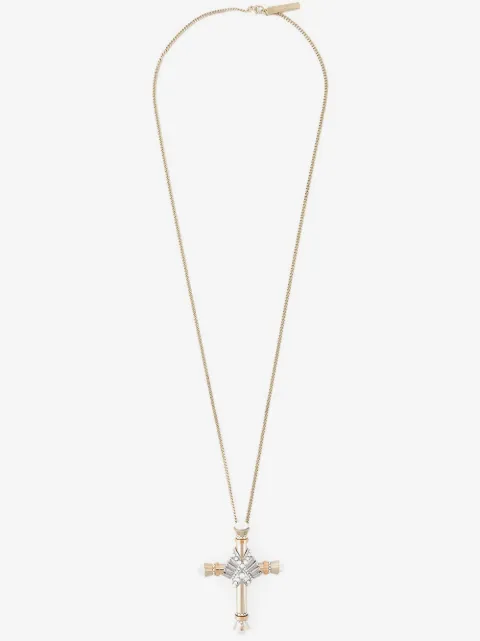 Givenchy crucifix pendant necklace