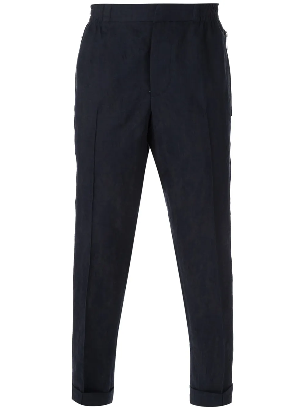 Alexander McQueen tapered cropped trousers | Blue | Image 1