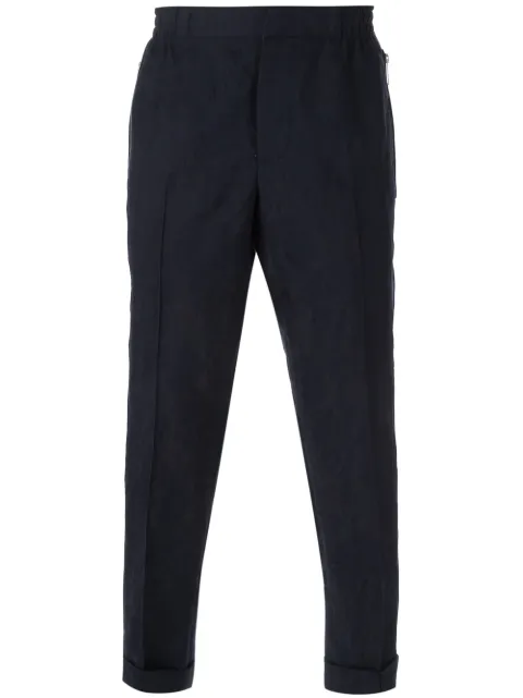 Alexander McQueen tapered cropped trousers